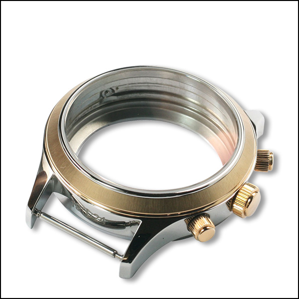 38mm / Stahl-Gold / poliert + mattiert | DERZEIT AUSVERKAUFT
