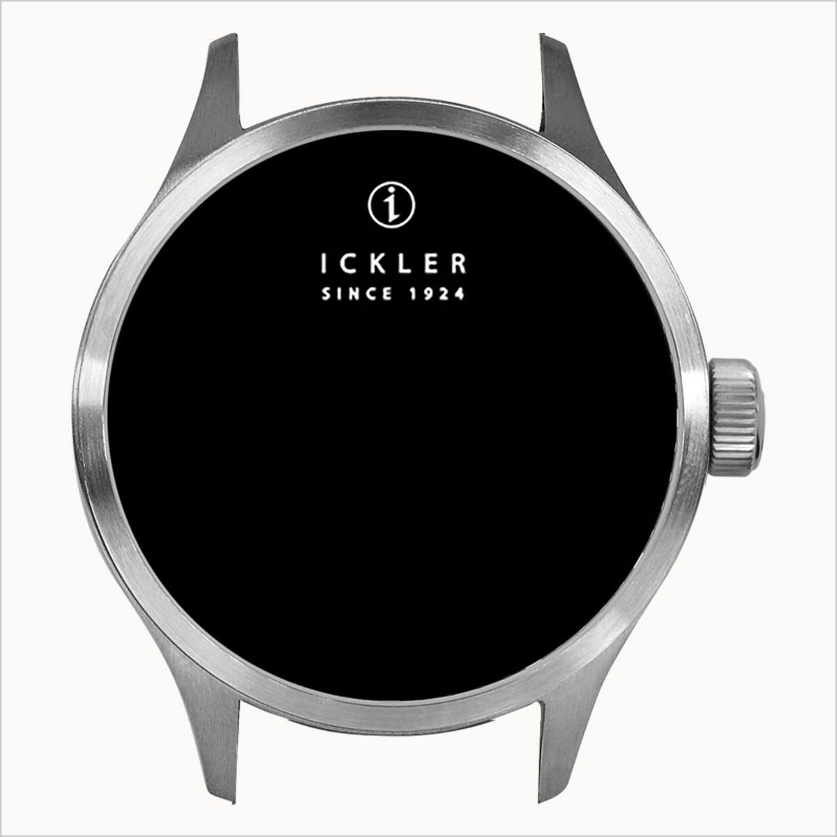 42mm / Edelstahl / mattiert