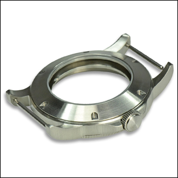 40mm / coined edge bezel / all brushed