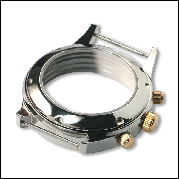 38mm / Stahl-Gold / poliert + mattiert | DERZEIT AUSVERKAUFT